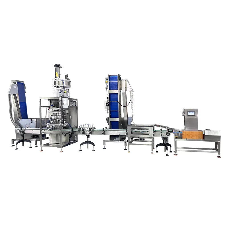 Ligne de production de machines d'emballage de snus &agrave; 6 voies
