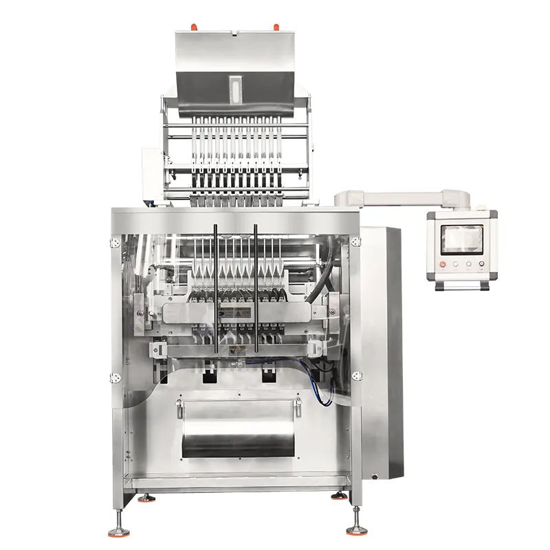 Machine d'emballage de sachets et de b&acirc;tonnets de sucre