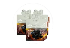 Sachet de gel shampoing