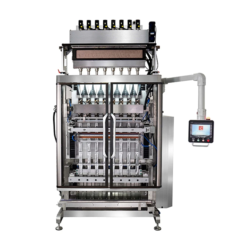 Machine de conditionnement de poudre &agrave; joint arri&egrave;re multi-voies