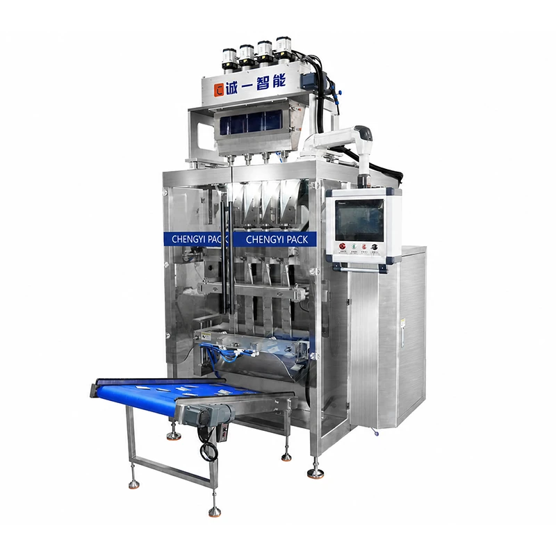 Machine d'emballage &agrave; 3 c&ocirc;t&eacute;s