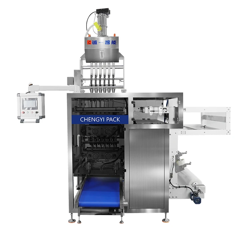 Machine de conditionnement de sachets &agrave; plusieurs voies