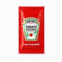Machine d'emballage de sachets de ketchup aux tomates