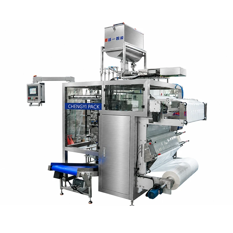Machine d'emballage de sachets de d&eacute;tergent &agrave; lessive