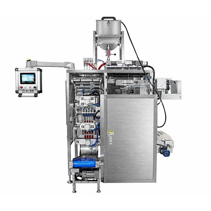 Machine d'emballage de sachets de ketchup aux tomates