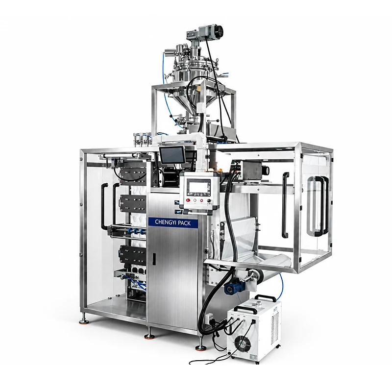 Machine d'emballage de sachets liquides de forme irr&eacute;guli&egrave;re