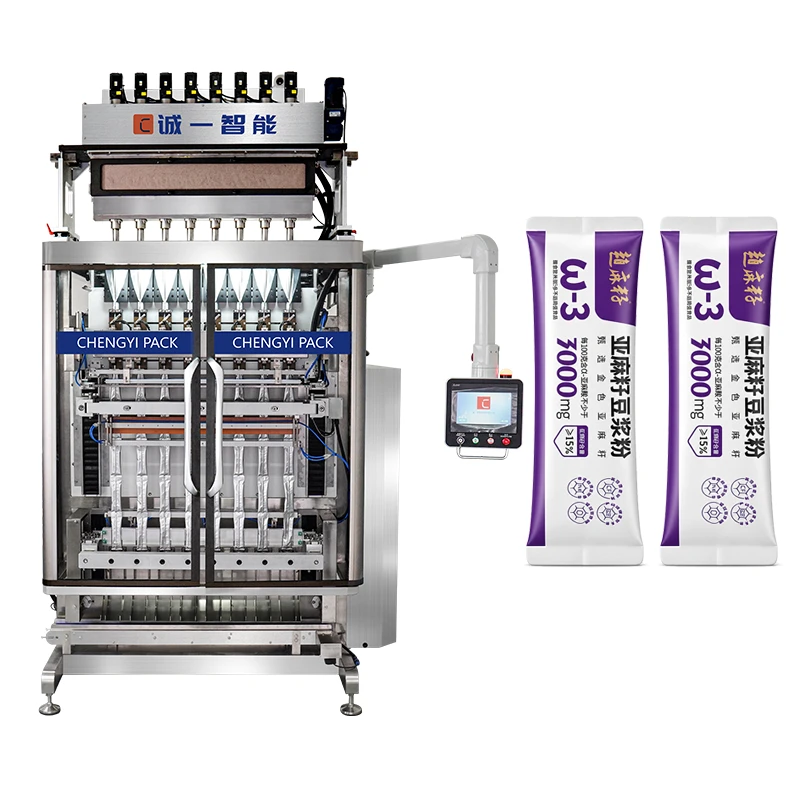 Machine d'emballage de b&acirc;tonnets de lait en poudre